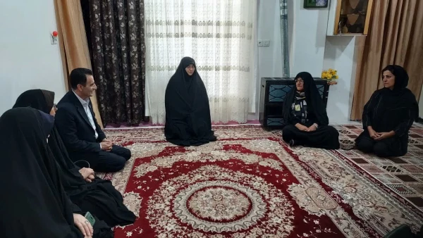 دیدار سرپرست دانشگاه فرهنگیان استان گلستان با خانواده شهدای جنگ تحمیلی 12 روزه 4