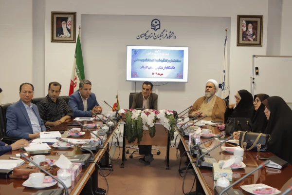 جلسه ستاد تداوم کنگره  شهدای دانشجو معلم استان با حضور مدعوین برگزار شد.   2