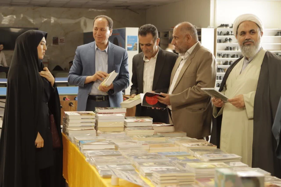 نمایشگاه «کتاب طلوع» در سرای دانشجویی پردیس آیت الله خامنه ای گرگان برگزار شد 2
