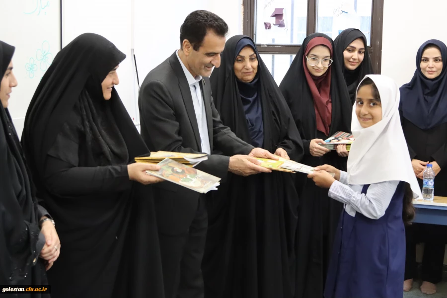 حضور سرپرست دانشگاه فرهنگیان استان گلستان و هیأت همراه در دبستان کوی انجیراب 2