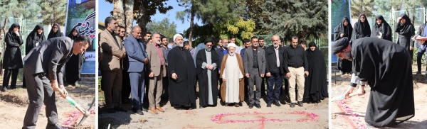 کلنگ احداث حرم مطهر شهید گمنام در محوطه پردیس آیت الله خامنه ای گرگان بر زمین خورد 2