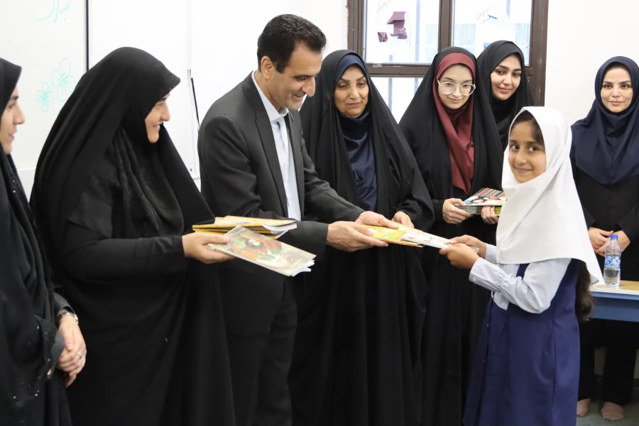 حضور سرپرست دانشگاه فرهنگیان استان گلستان و هیأت همراه در دبستان کوی انجیراب 3