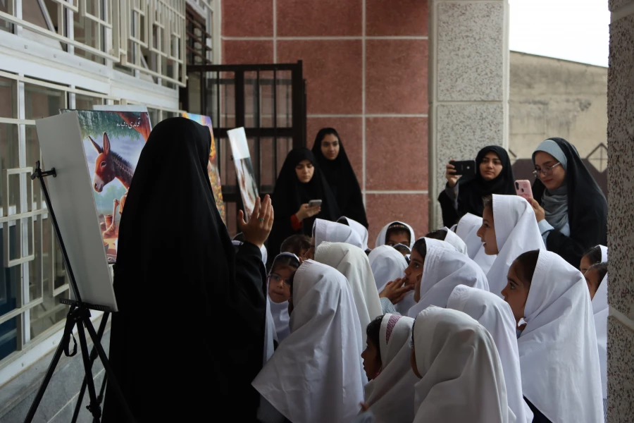 حضور سرپرست دانشگاه فرهنگیان استان گلستان و هیأت همراه در دبستان کوی انجیراب 5