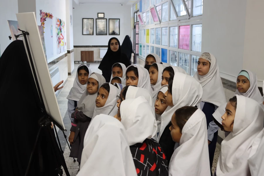 حضور سرپرست دانشگاه فرهنگیان استان گلستان و هیأت همراه در دبستان کوی انجیراب 7