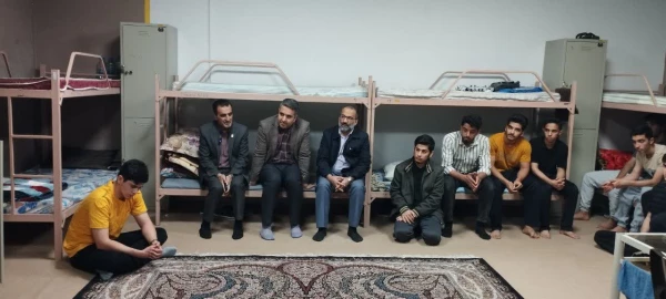 بازدید شبانه از سرای دانشجویی پردیس آیت الله خامنه ای گرگان و مرکز شهید بهستی گنبدکاووس 9