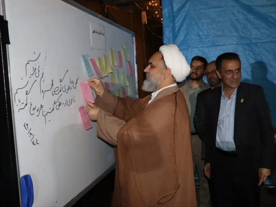 بازدید شبانه از سرای دانشجویی پردیس آیت الله خامنه ای گرگان و مرکز شهید بهستی گنبدکاووس 14