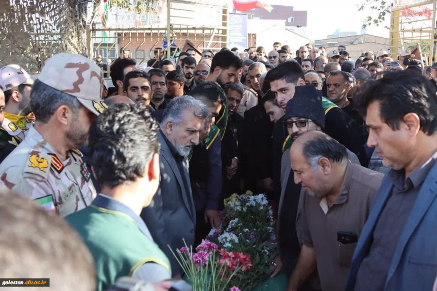 تشییع شهید گمنام