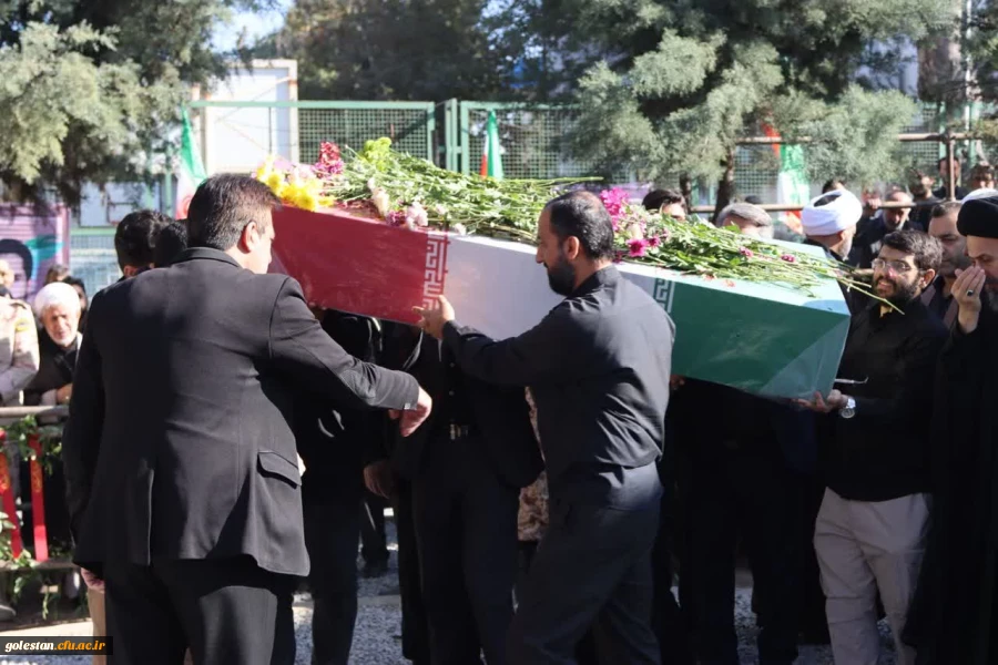 تشییع شهید گمنام