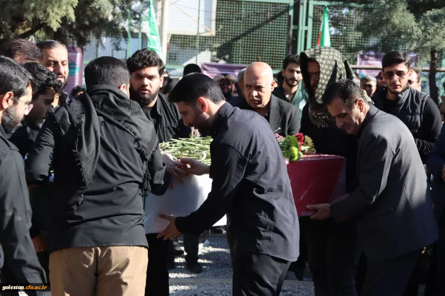 تشییع شهید گمنام