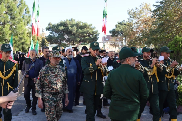 پیکر مطهر شهید گمنام در پردیس ایت الله خامنه ای گرگان تدفین شد 6