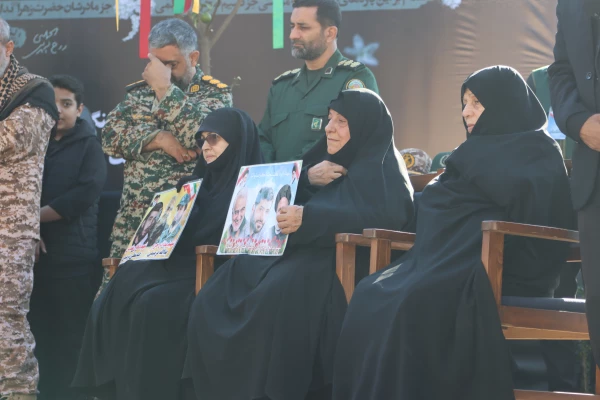 پیکر مطهر شهید گمنام در پردیس ایت الله خامنه ای گرگان تدفین شد 14