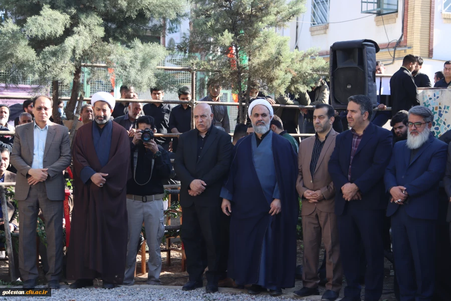 پیکر مطهر شهید گمنام در پردیس ایت الله خامنه ای گرگان تدفین شد 16