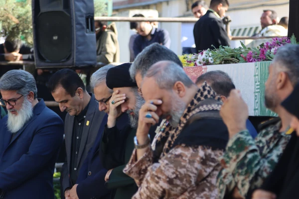 پیکر مطهر شهید گمنام در پردیس ایت الله خامنه ای گرگان تدفین شد 17