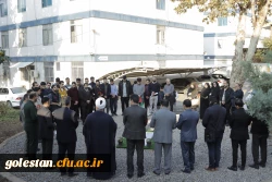 غبارروبی و عطرافشانی گلزار شهیدگمنام دانشگاه در روز دانشجو 4