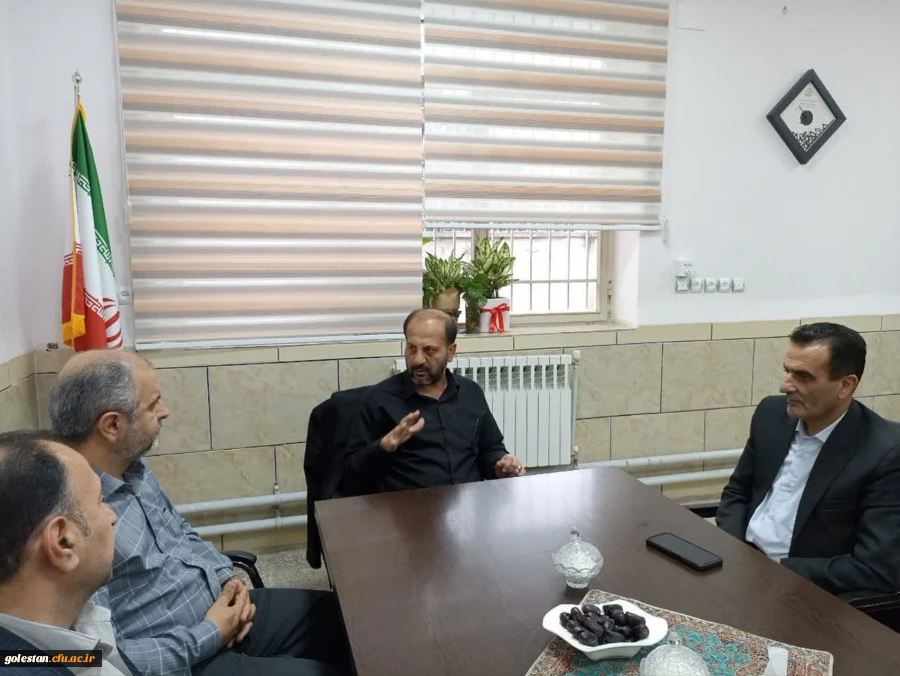 بازدید نماینده مردم شریف علی آبادکتول در مجلس شورای اسلامی و سرپرست دانشگاه فرهنگیان استان گلستان از ساختمان شماره ۲ پردیس امام خمینی(ره) 2