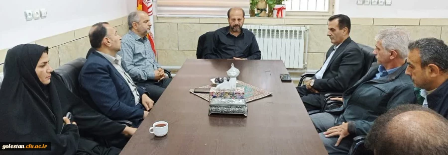 بازدید نماینده مردم شریف علی آبادکتول در مجلس شورای اسلامی و سرپرست دانشگاه فرهنگیان استان گلستان از ساختمان شماره ۲ پردیس امام خمینی(ره) 2