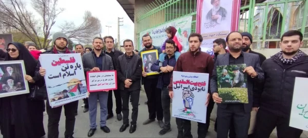 حضور پرشور همکاران و دانشجومعلمان دانشگاه فرهنگیان گلستان در راهپیمایی روز قدس 7